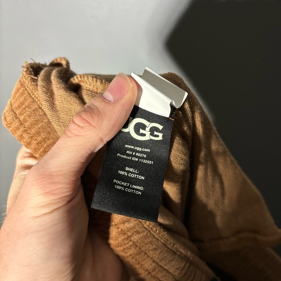 Ugh Averey Chestnut Brown Cotton Corduroy Pants Womens Size Large - Picture 5 of 5